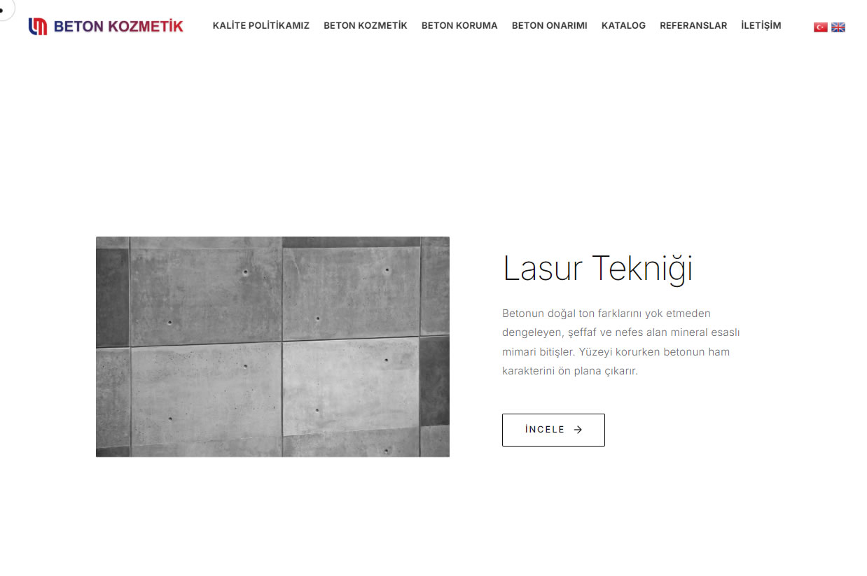 Beton Kozmetik ekran görüntüsü
